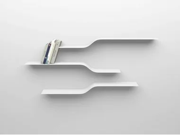 SET 11 - Powder coated steel wall shelf by VIDAME EDITIONS - view 2